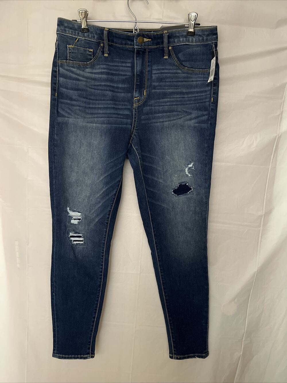 MESSIO Sz10 High Rise Jeggings Power Stretch Denim NWT